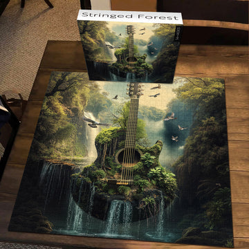 Puzzle foresta a corda di puzzle 1000 pezzi